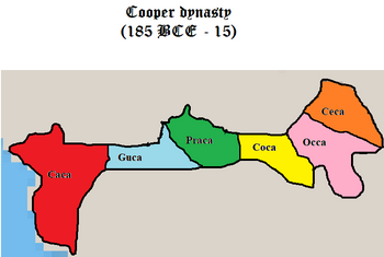 The map of Yebi in the Cooper dynasty in 100 BCE (Click image to view full size)