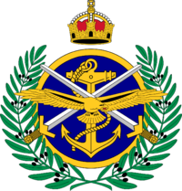 Arms of the armed forces of Insulamia no motto.png