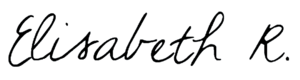 Elisabeth Rademacher signature.png