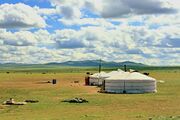 Photograph of the central steppe