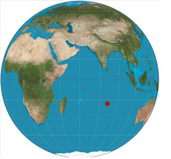 Location of Monke on the globe.