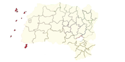 Location of Ryume Prefecture