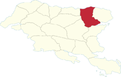 Location of Arxaþ