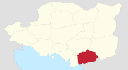 Location of Aneska within Luepola.