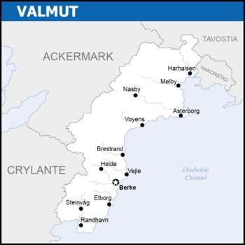 Location of Valmut