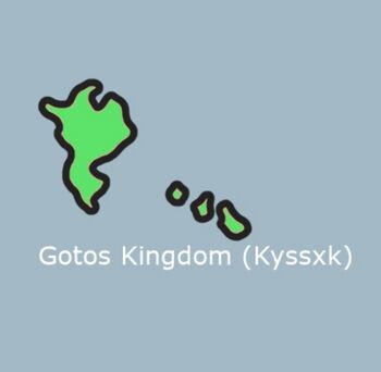 the Gotos Kingdom as a vassal of the Kingdom of Kysxka, 1331