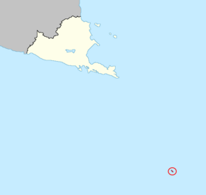 Location of Lÿndow Island in the Galanic Ocean