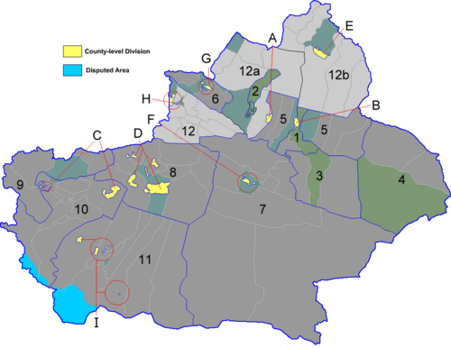 Loulan Administrative Map.png