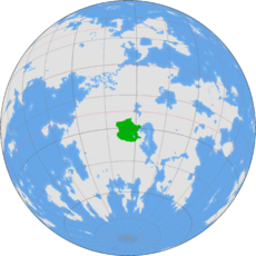 Location of  Hondonia  (green) in Thrismari  (grey)