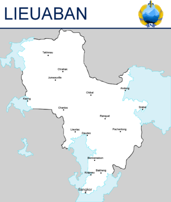 Map of Lieuaban