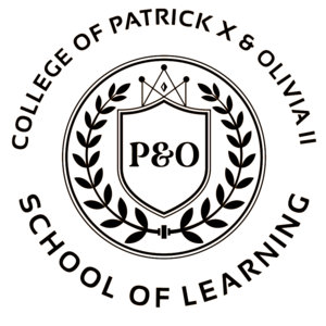 1990 Logo for the College of Patrick X & Olivia II .png