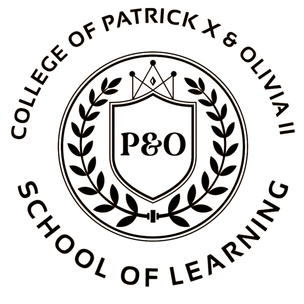 File:1990 Logo for the College of Patrick X & Olivia II .png