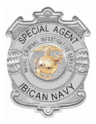 Badge of an NCIS Special Agent