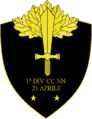 Emblem of the 1st Blackshirt Brigade "21 Aprile"