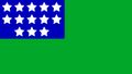 Suggestion from Ernst Lehnmann. Continuation of the previous star flag.