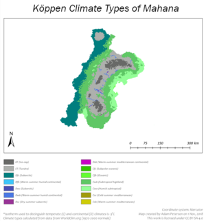 Mahana Koppen Map.png