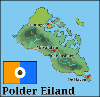 Map of Polder Eiland