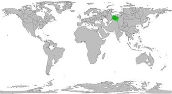 Location of Ozbek in the World.