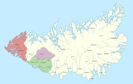 Successor states to Hrodmir Svernland (red), Vermland (green), and High Skogn (purple)