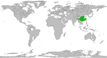 Location of Zonha in the World.