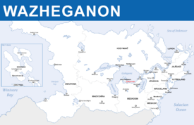 Political Map of Wazheganon
