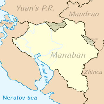 Location of Manaban
