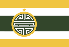 Current flag of Nainan (1956–present)
