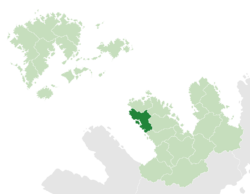 Carbery (dark green) in Maltropia (light green)