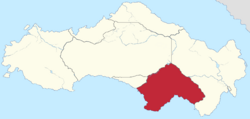Location of the Pioneerstaat in Satavia