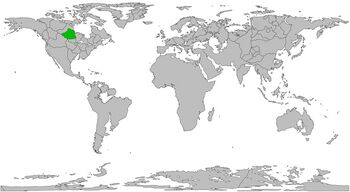 Location of Tas in the World.