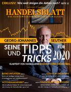 17 April 2019 cover of the Handelsblatt