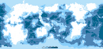 Ocean Topography Map