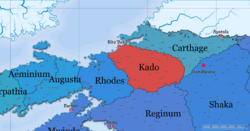 Map showing the location of Kito'Bahari