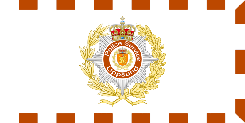 File:Flag of the Royal Police of Uppsund.png