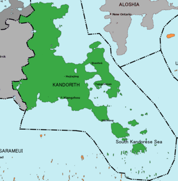 Map of Kandorith