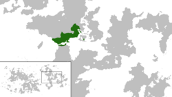 Location of Riamo (green).