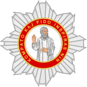 Breast star insignia of the rank of Grand Companion of the Order of Pious Lot.png