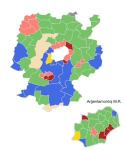 2000 Arĝentamontoj election map.png