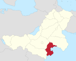 Location of Jutska within Luepola.