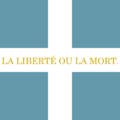 Attested flag of the 1802 Pomme d’Eve rebellion