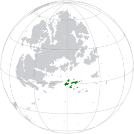 Location of Bainbridge Islands