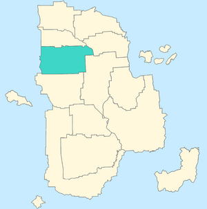 Map of Arabi with Severn highlighted.png