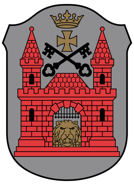 File:Coat of Arms of Riga small.png
