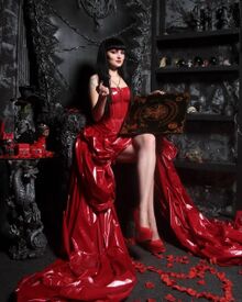 Photoshoot of an unnamed model in red gown.jpg