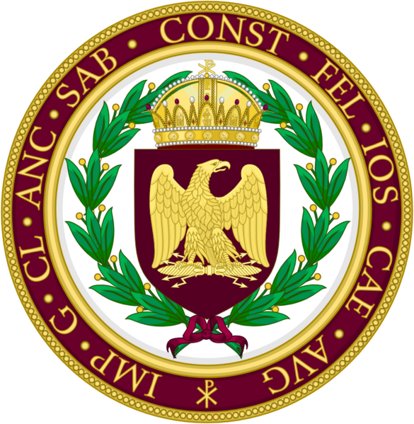 File:Seal of Latin Emperor Constantine XX.png