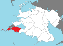 Location of Lyonnais Province in Zamastan.