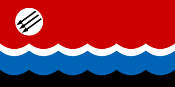 Flag used by socialist elements of the Senrian Resistance (1927–1932)