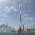 The Pearl, set to be finished in 2029, 1060m (3500ft) tall when finished.