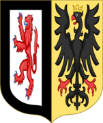 Arms of Selena, Countess Yudin on her marriage.