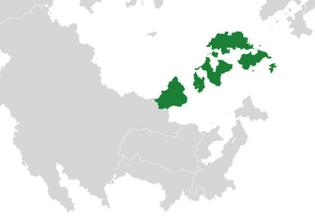 Territorial map of united Pulau Keramat